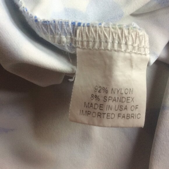 Melly M Bright Blue/Green/White Golf Hiking EUC Activewear Pullover Size XXL - Picture 4 of 5